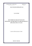 Luận án Tiến sĩ Quản lý công: Hoàn thiện quy hoạch sử dụng đất theo hướng tích hợp thích ứng biến đổi khí hậu ở đồng bằng sông Cửu Long