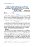 Ảnh hưởng của IFRS-15 - Doanh thu từ các hợp đồng với khách hàng đến nhóm ngành bán buôn và bán lẻ