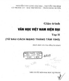 Giáo trình Văn học Việt Nam hiện đại (Từ sau cách mạng tháng Tám 1945): Phần 2 (Tập 2)