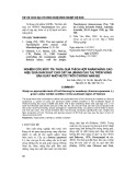 Nghiên cứu mức tỉa thưa quả thích hợp nhằm nâng cao hiệu quả sản xuất cho cây na (mãng cầu ta) trên vùng sản xuất nhờ nước trời ở Đông Nam Bộ