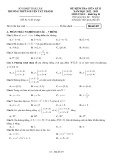 Đề thi giữa học kì 2 môn Toán  lớp 10 năm 2022-2023 - Trường THPT Nguyễn Tất Thành, Đắk Lắk