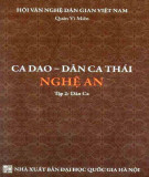 Văn hóa dân ca Thái Nghệ An (Tập 2: Dân ca) - Phần 1