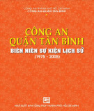 Ebook Công an quận Tân Bình biên niên sự kiện lịch sử (1975-2005): Phần 2