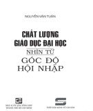 Chất lượng giáo dục đại học: Phần 1