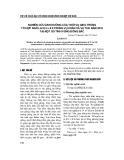 Nghiên cứu ảnh hưởng của thời vụ gieo trồng tổ hợp ngô lai IL3 x IL6 trong vụ xuân và vụ thu năm 2010 tại một số tỉnh vùng Đông Bắc