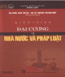 Giáo trình Đại cương về nhà nước và pháp luật: Phần 1