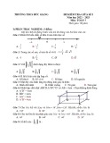 Đề thi giữa học kì 1 môn Toán lớp 7 năm 2022-2023 có đáp án - Trường THCS Đức Giang