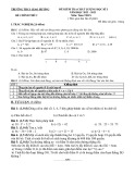 Đề thi học kì 1 môn Toán lớp 6 năm 2022-2023 có đáp án - Trường THCS Giao Hương