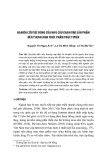 Nghiên cứu tác động của nhu cầu chạm vào sản phẩm đến ý định mua thực phẩm trực tuyến