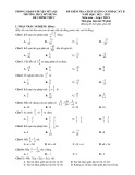 Đề thi học kì 2 môn Toán lớp 6 năm 2022-2023 có đáp án - Trường THCS Mỹ Hưng