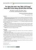 Tác dụng viên hoàn cứng “Kiện vị bổ trung” trong điều trị hội chứng ruột kích thích thể lỏng