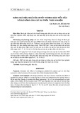 Đánh giá hiệu quả của huyết tương giàu tiểu cầu với sự sống của vạt da trên thực nghiệm