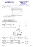 Đề thi giữa học kì 1 môn Toán lớp 12 năm 2022-2023 - Trường THPT Ngô Sĩ Liên, Bắc Giang