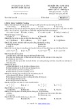 Đề thi học kì 2 môn Vật lí lớp 11 năm 2022-2023 có đáp án - Trường THPT Kẻ Sặt, Hải Dương