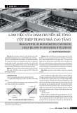 Làm việc của dầm chuyển bê tông cốt thép trong nhà cao tầng