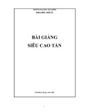 Bài giảng Siêu cao tần - Trường Đại học Thái Bình