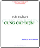 Bài giảng Cung cấp điện: Phần 2 - Trường Đại học Thái Bình