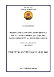 Tóm tắt Luận văn Thạc sĩ Luật học: Pháp luật đầu tư công trong lĩnh vực đầu tư xây dựng cơ bản, qua thực tiễn tại thành phố Buôn Ma Thuột, tỉnh Đắk Lắk