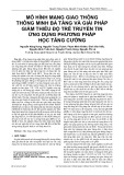 Mô hình mạng giao thông thông minh ba tầng và giải pháp giảm thiểu độ trễ truyền tin ứng dụng phương pháp học tăng cường