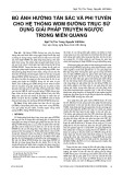 Bù ảnh hưởng tán sắc và phi tuyến cho hệ thống WDM đường trục sử dụng giải pháp truyền ngược trong miền quang