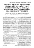 Phân tích hiệu năng mạng chuyển tiếp hai chiều sử dụng kỹ thuật khử nhiễu tuần tự và chọn lựa nút chuyển tiếp dưới ảnh hưởng của khiếm khuyết phần cứng