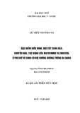 Luận án Tiến sĩ Y học: Đặc điểm kiểu hình, nội tiết sinh sản, chuyển hóa, tác động của metformin và inositol ở phụ nữ vô sinh có hội chứng buồng trứng đa nang