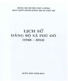 Ebook Lịch sử Đảng bộ xã Phú Đô (1948-2014): Phần 2