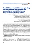 Phân tích kết quả hiệu chỉnh liều vancomycin thông qua giám sát nồng độ thuốc trong máu bằng phương pháp ước đoán AUC theo Bayes tại Trung tâm Nhi khoa, Bệnh viện Bạch Mai