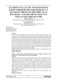 Tác động của các kỹ năng bán hàng, hành vi định hướng khách hàng và bán hàng thích ứng đến hiệu suất bán hàng   vai trò trung gian của chất lượng mối quan hệ