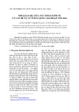 Mối quan hệ giữa suy thoái kinh tế và vấn đề tự tử ở Hàn Quốc giai đoạn 1993-2016