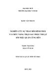 Tóm tắt Luận án Tiến sĩ Y học: Nghiên cứu sự thay đổi hình thái và chức năng thận sau phẫu thuật sỏi niệu quản cùng bên