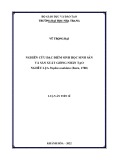 Luận án Tiến sĩ Nuôi trồng thủy sản: Nghiên cứu đặc điểm sinh học sinh sản và sản xuất giống nhân tạo nghêu lụa Paphia undulata (Born, 1780)