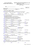 Đề thi giữa học kì 2 môn Hóa học lớp 12 năm 2022-2023 - Trường THPT Ngô Lê Tân