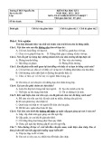 Đề thi học kì 1 môn HĐTN lớp 7 năm 2022-2023 có đáp án - Trường THCS Nguyễn Du, Đại Lộc