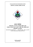 Giáo trình An toàn lao động điện lạnh (Nghề: Kỹ thuật máy lạnh và điều hòa không khí - Trình độ: Cao đẳng) - Trường Cao đẳng nghề Cần Thơ