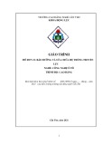 Giáo trình Bảo dưỡng và sửa chữa hệ thống truyền lực (Nghề: Công nghệ ô tô - Trình độ: Cao đẳng) - Trường Cao đẳng nghề Cần Thơ