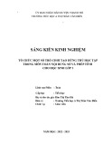 Sáng kiến kinh nghiệm Tiểu học: Tổ chức một số trò chơi tạo hứng thú học tập trong môn Toán nội dung Số và Phép tính cho học sinh lớp 3