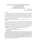 Kế toán quản trị môi trường: Trường hợp điển hình áp dụng tại Công ty Nhiệt điện Thái Bình