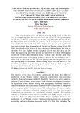 Các nhân tố ảnh hưởng đến việc thực hiện kế toán quản trị chi phí theo phương pháp cải tiến liên tục “kaizen costing” tại các DN Nhật Bản trên địa bàn TP.HCM