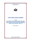 Sáng kiến kinh nghiệm THPT: Phát triển năng lực tự học cho học sinh thông qua sử dụng phương pháp dạy học theo góc trong chủ đề các cuộc cách mạng công nghiệp trong lịch sử thế giới - Lịch sử 10