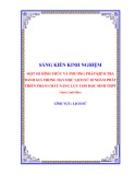 Sáng kiến kinh nghiệm THPT: Một số hình thức và phương pháp kiểm tra đánh giá trong dạy học Lịch sử 10 nhằm phát triển phẩm chất, năng lực cho HS THPT