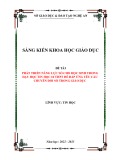 Sáng kiến kinh nghiệm THPT: Phát triển năng lực số cho học sinh trong dạy học Tin học 10 THPT để đáp ứng yêu cầu chuyển đổi số trong giáo dục