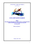 Sáng kiến kinh nghiệm THPT: Một số giải pháp phối hợp giữa nhà trường, gia đình và xã hội góp phần định hướng và hình thành phát triển nhân cách cho học sinh tại trường THPT