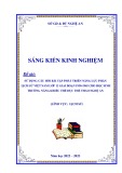 Sáng kiến kinh nghiệm THPT: Sử dụng câu hỏi, bài tập phát triển năng lực phần Lịch sử Việt Nam lớp 12 giai đoạn từ năm 1930-1945, cho học sinh trường Năng Khiếu Thể Dục Thể Thao Nghệ An