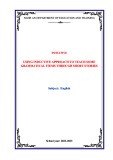 Sáng kiến kinh nghiệm THPT: Using inductive approach to teach some grammatical items through short stories