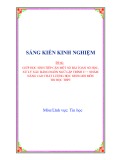 Sáng kiến kinh nghiệm THPT: Giúp học sinh tiếp cận một số bài toán số học, xử lý xâu bằng ngôn ngữ lập trình C++ nhằm nâng cao chất lượng học sinh giỏi môn Tin học THPT