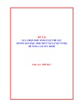 Sáng kiến kinh nghiệm THPT: Lựa chọn một số bài tập thể lực hướng dẫn học sinh THPT tập luyện ở nhà để nâng cao sức khỏe