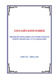 Sáng kiến kinh nghiệm THPT: Implementing extracurricular activities to enhance students’ speaking skill at Cua Lo high school