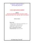 Sáng kiến kinh nghiệm THPT: Một số giải pháp để nâng cao chất lượng sinh hoạt dưới cờ cho học sinh trường THPT Yên Thành 3