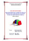 Sáng kiến kinh nghiệm THPT: Một số giải pháp nâng cao hiệu quả công tác đảm bảo chất lượng giáo dục tại trường PT Dân tộc nội trú THPT số 2 Nghệ An